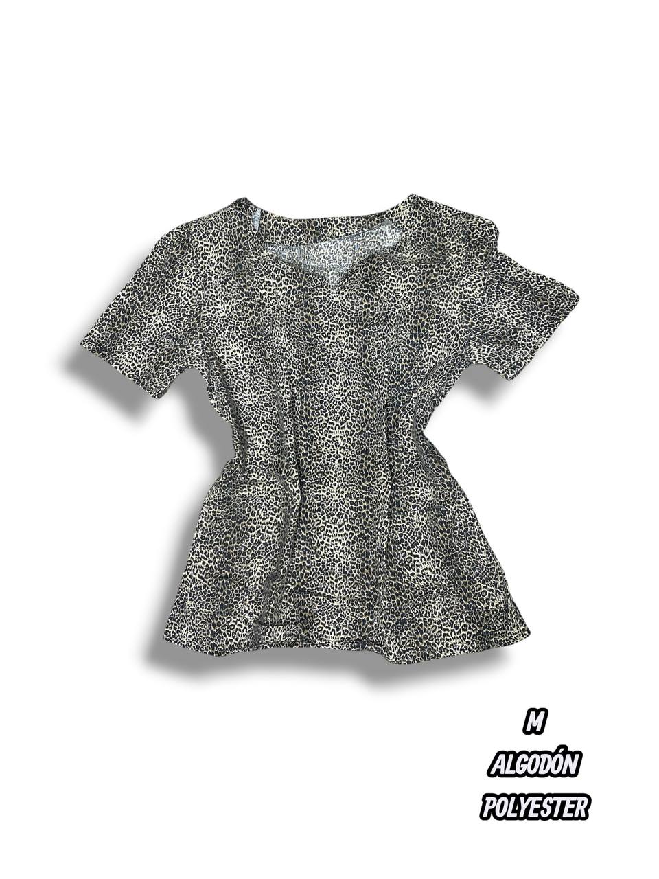 Casaca - Estampado animal print (Talla M)