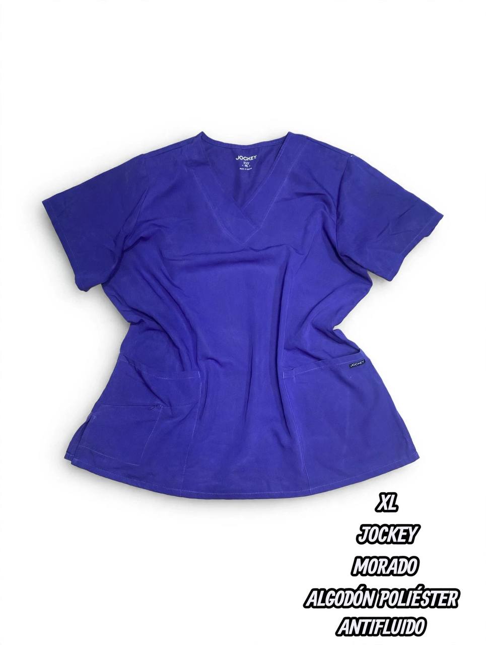 Casaca Jockey - Morado, Antifluido (Talla XL)