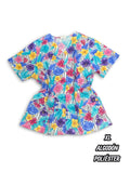 Casaca Estampada Floral Tropical (Talla XL)