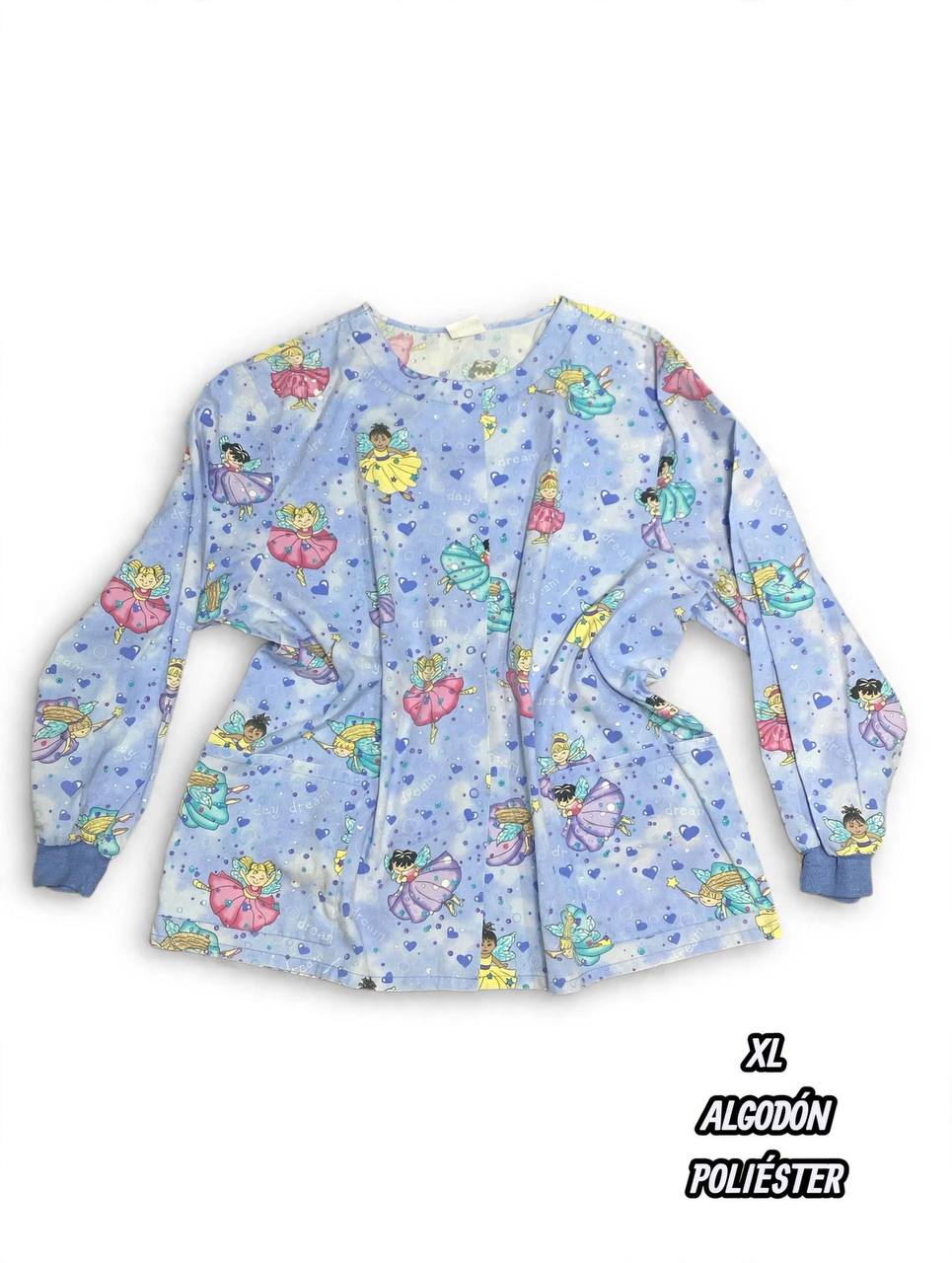 Casaca Estampada Hadas (Talla XL)