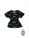Casaca Disney - Estampado Winnie the Pooh, negro/verde (Talla S)