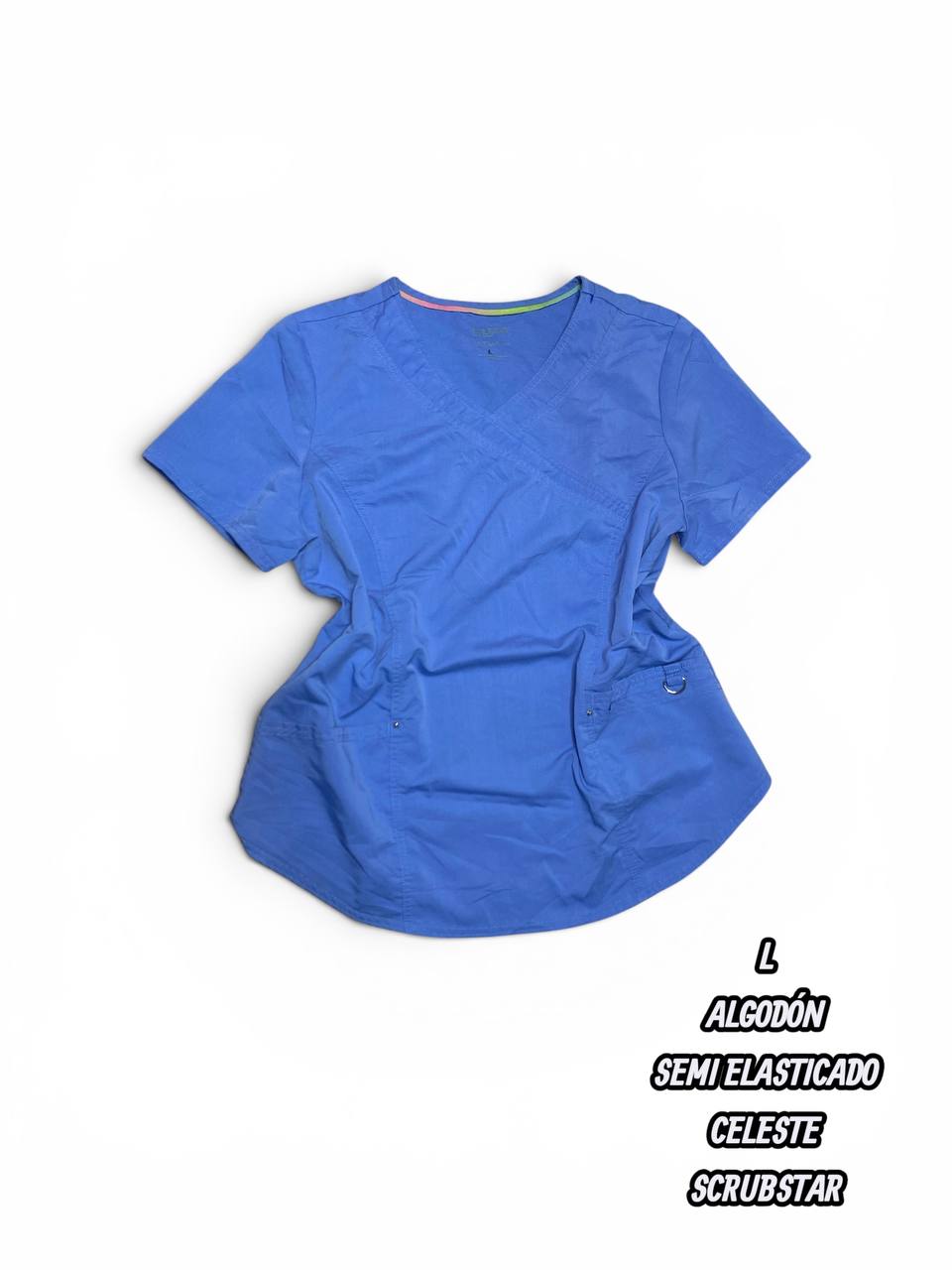 Casaca Scrubstar - Celeste (Talla L)