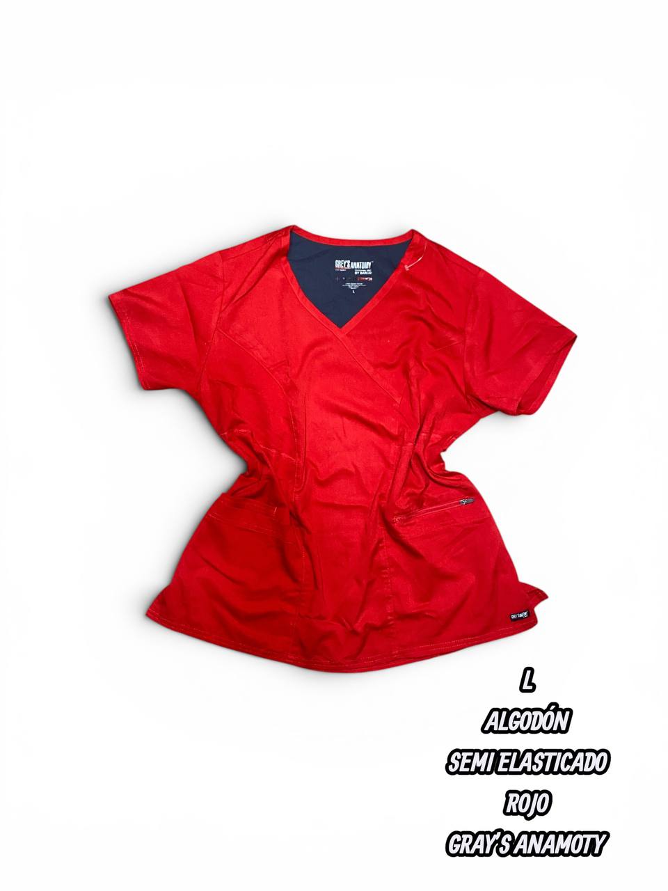 Casaca Grey's Anatomy - Rojo (Talla L)