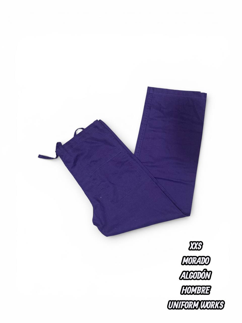 Pantalon clinico Uniform Works - Morado (Talla XXS)
