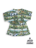 Casaca Estampada Animal Print Selva (Talla XL)