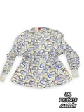 Casaca Estampada Geom&eacute;trica (Talla 3XL)