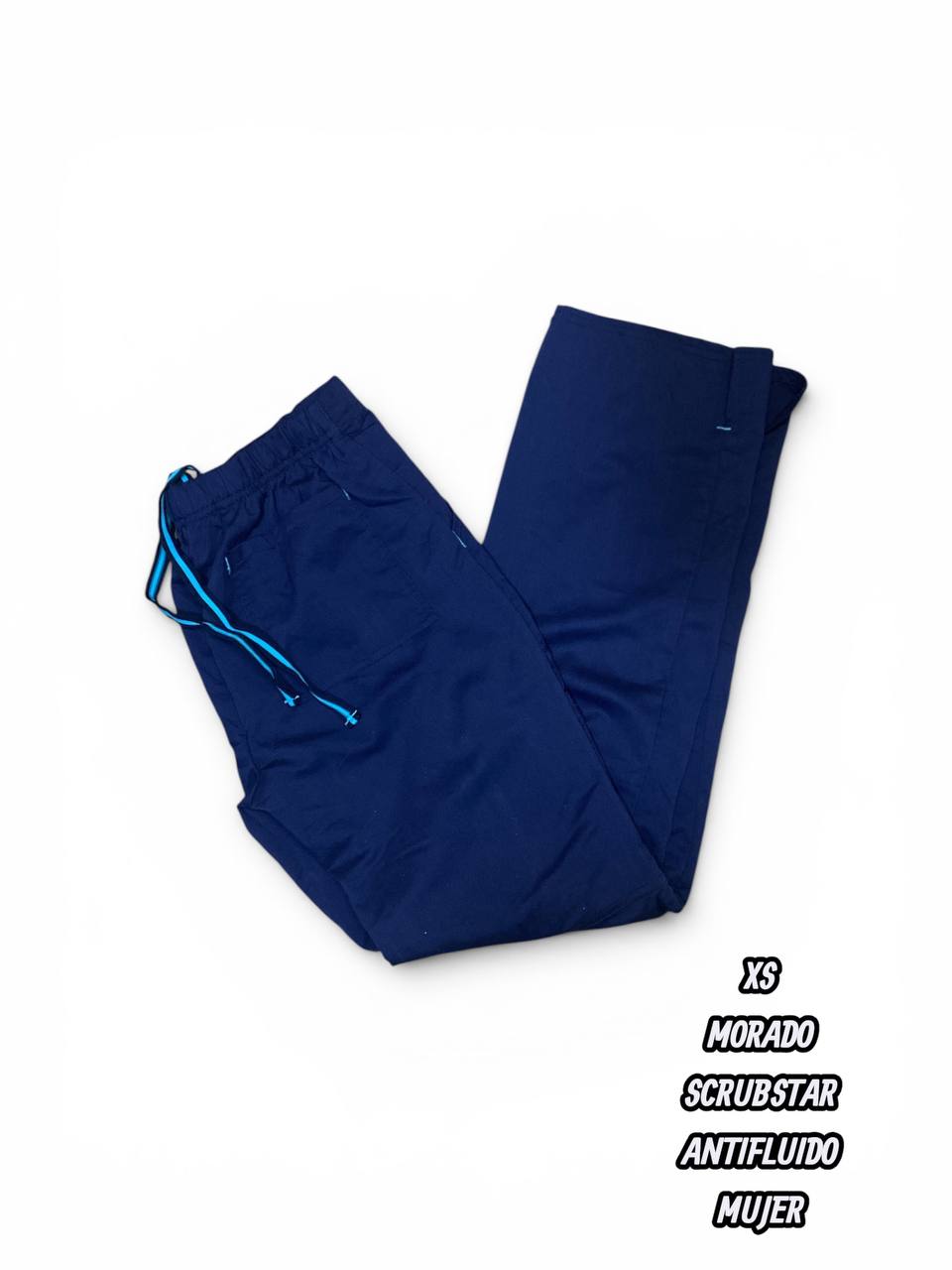 Pantalon Scrubstar - Morado, antifluido (Talla XS)