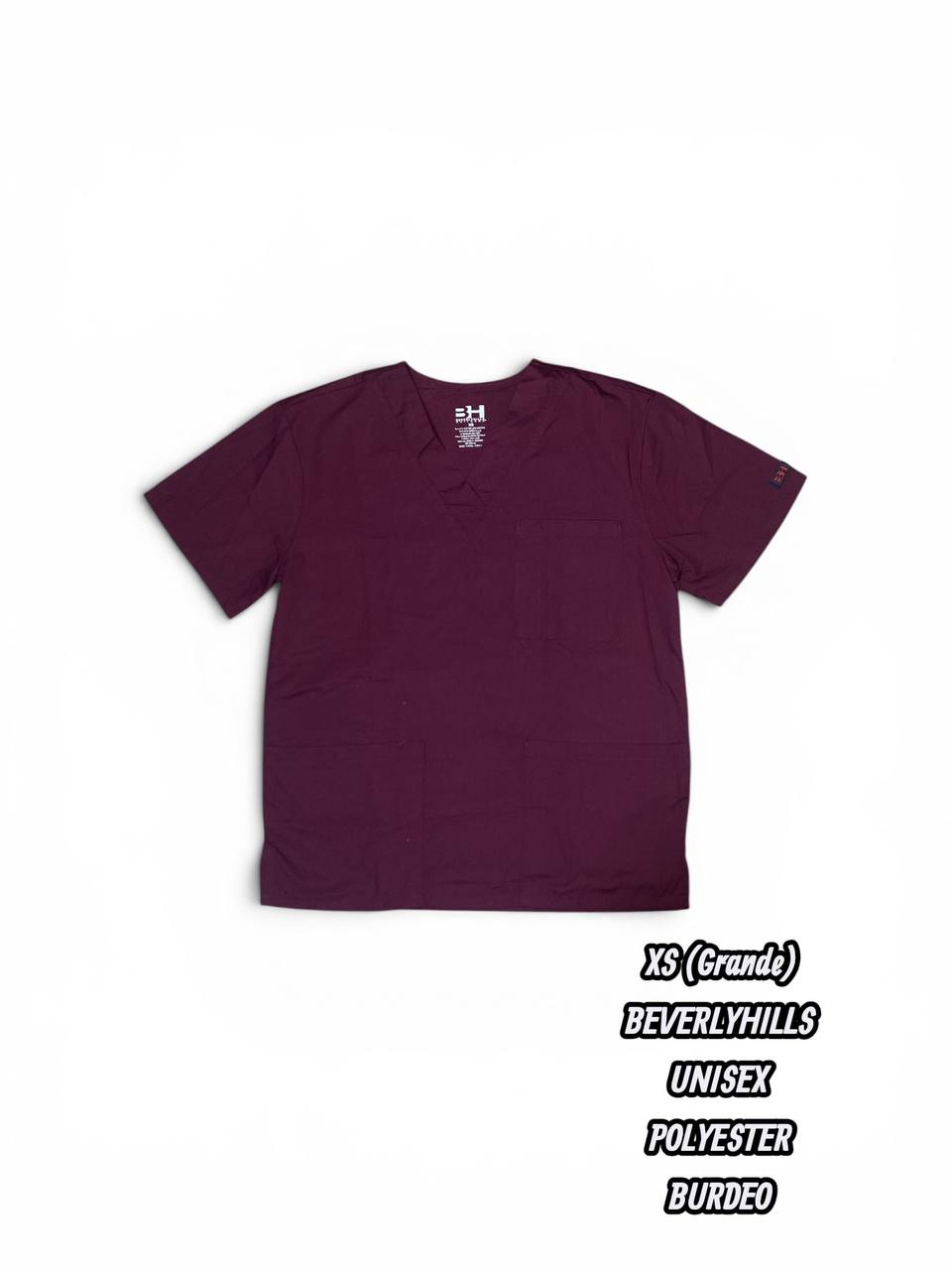 Casaca BeverlyHills - Burdeo (Talla XS)