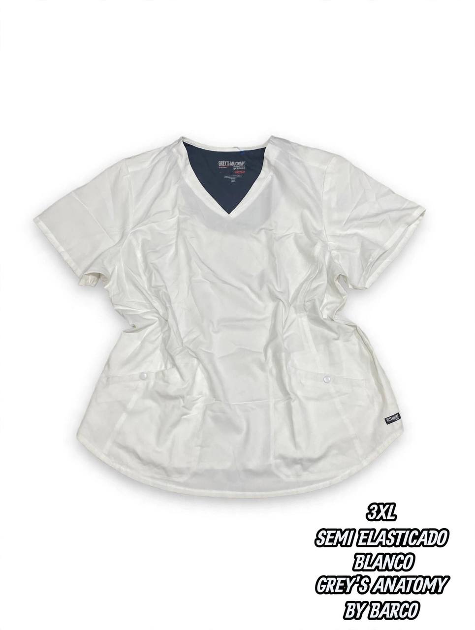 Casaca Grey's Anatomy by Barco - Blanco (Talla 3XL)