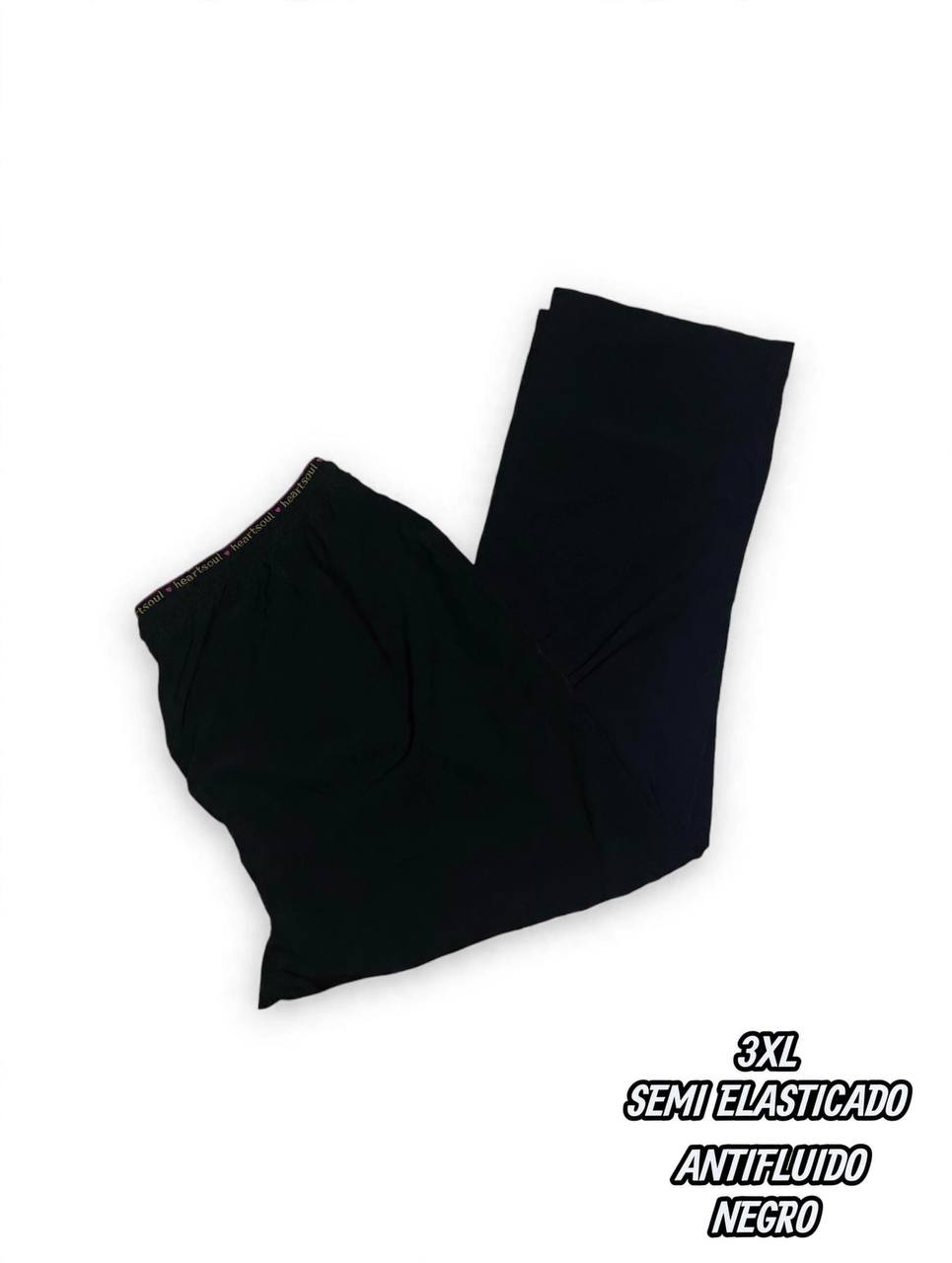Pantal&oacute;n Heartsoul - Negro (Talla 3XL)
