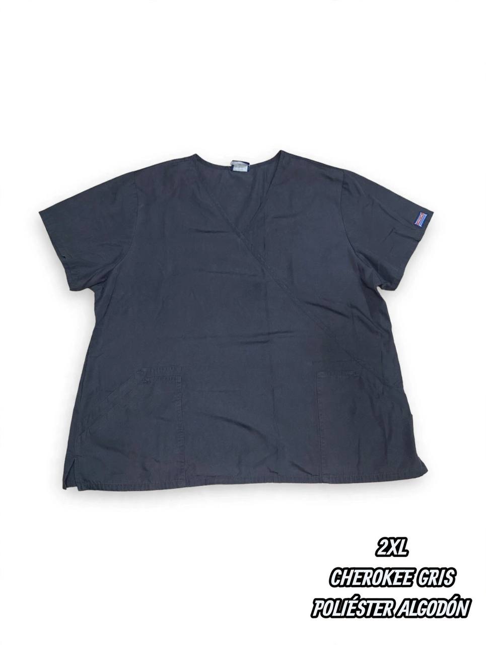 Casaca Cherokee Cruzada - Gris (Talla XXL)