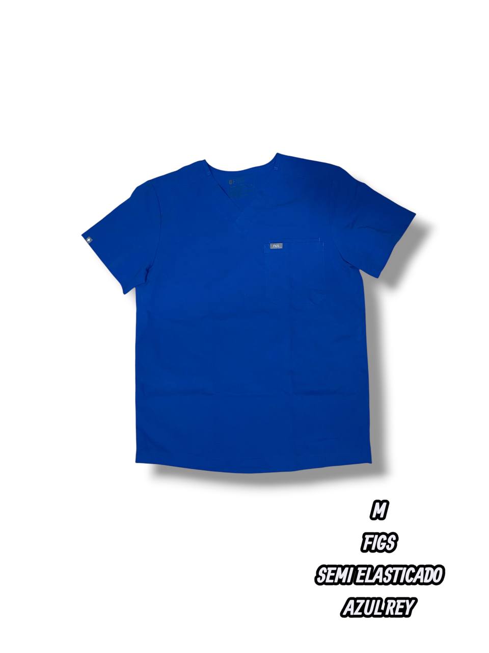 Casaca FIGS - Azul Rey (Talla M)