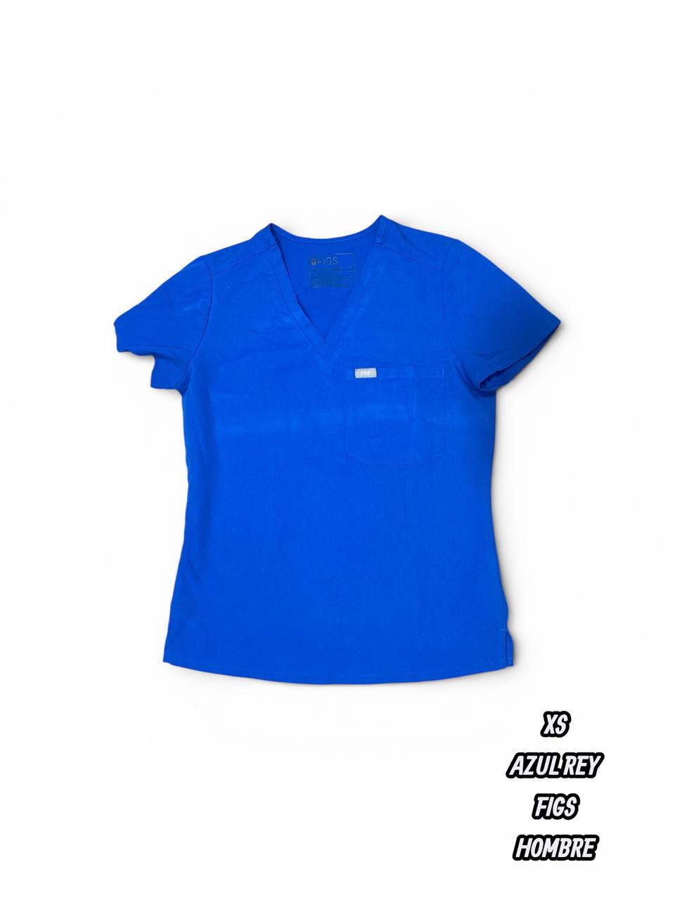 Casaca FIGS - Azul Rey (Talla XS)