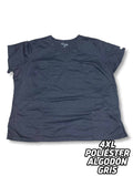 Delantal Gris, (Talla 4XL)